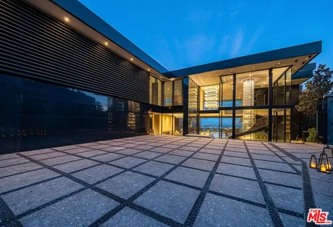 a outdoor view with a sitting space
