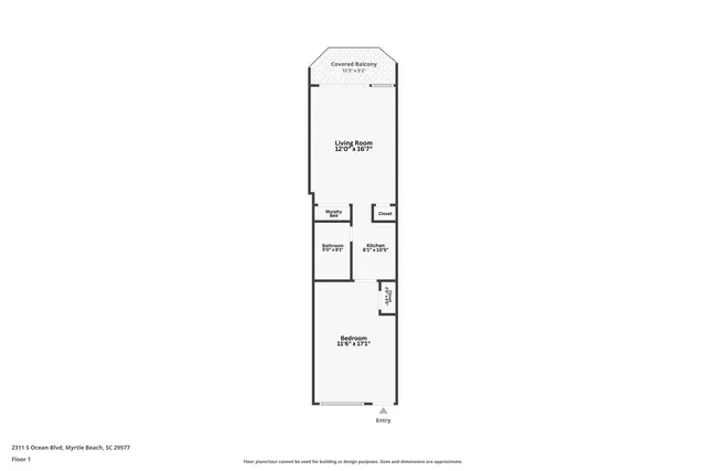 $169,900 | 2401 South Ocean Boulevard, Unit 959, Myrtle Beach, SC 29577