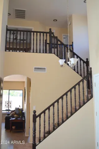 a view of a lake with houses