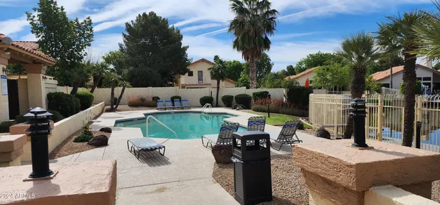 a view of a lake with houses
