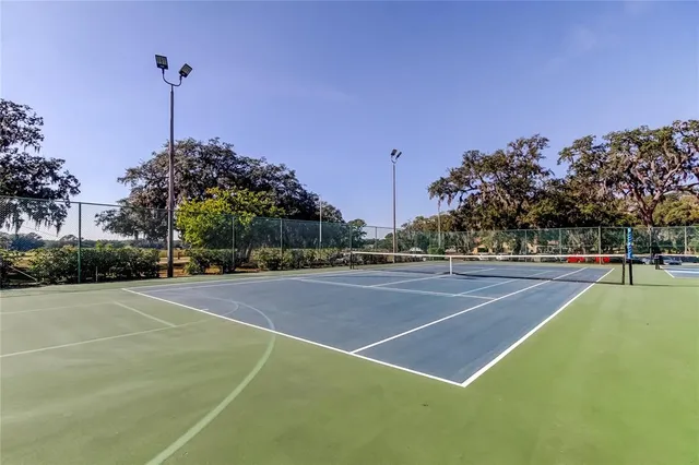 a view of a tennis court