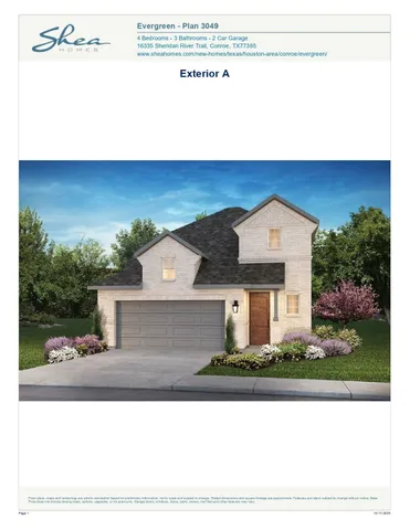 $398,990 | 16538 Cub Creek, Conroe, TX 77302