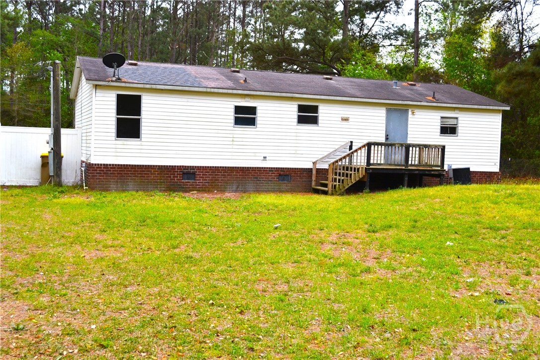 343 Whitaker Road Clyo, GA 31303 - Photo 3 of 16 Exterior Back