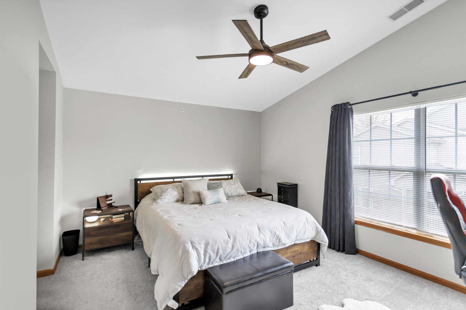 2262 Rockefeller Drive Geneva, IL 60134 - Photo 16 of 25 a bedroom with a bed and a large window