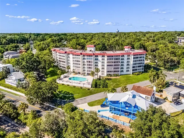 a view of a city and an ocean