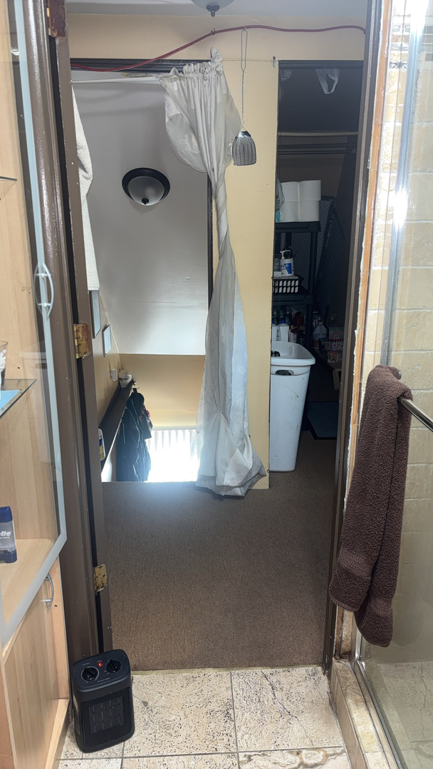 5614 South Kolmar Avenue Chicago, IL 60629 - Photo 28 of 40 a view of walk in closet with clothes and shoes