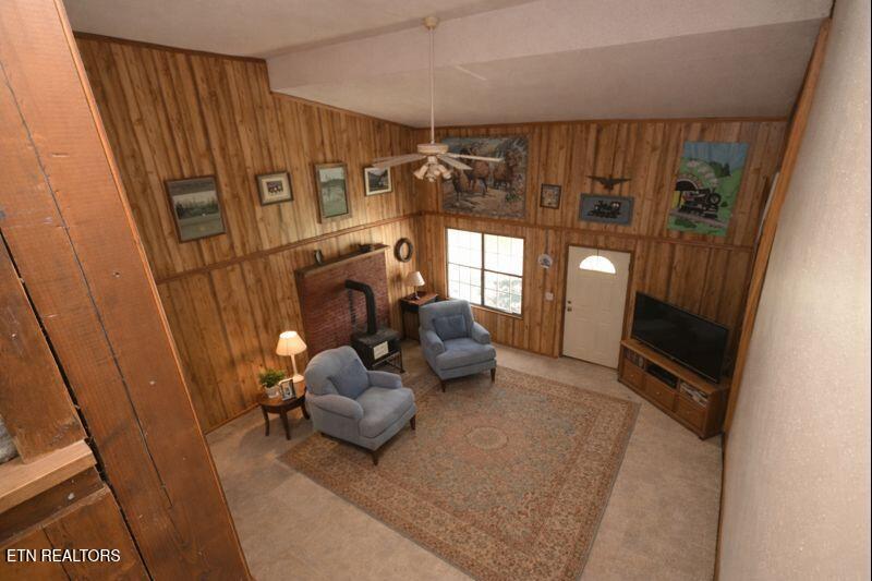 1894 Paint Rock Valley Road Philadelphia, TN 37846 - Photo 15 of 22 Loft to Living Room AI Enhanced