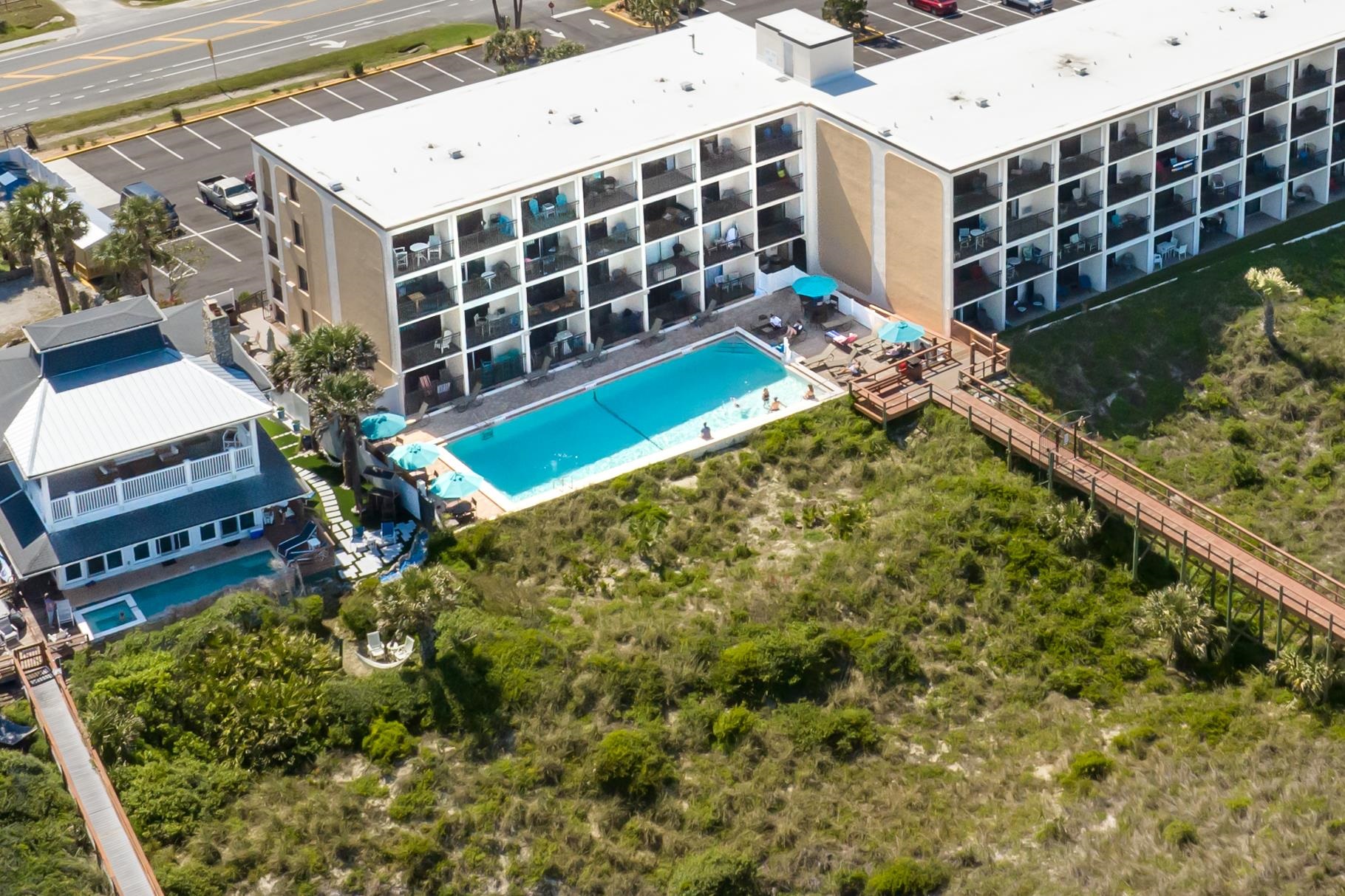 6970 A1A South, Unit 433 St. Augustine, FL 32080 - Photo 36 of 36 a view of a backyard with plants