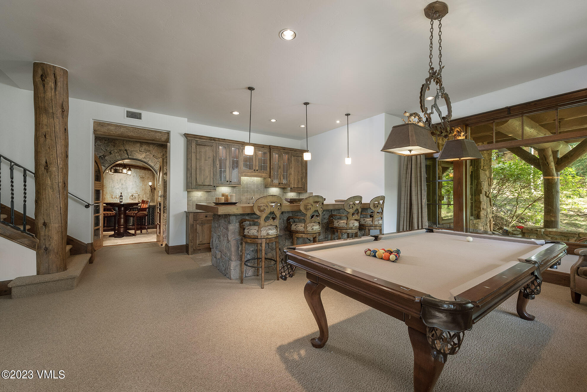 2156 Cresta Road Edwards, CO 81632 - Photo 11 of 19 a room with pool table and windows