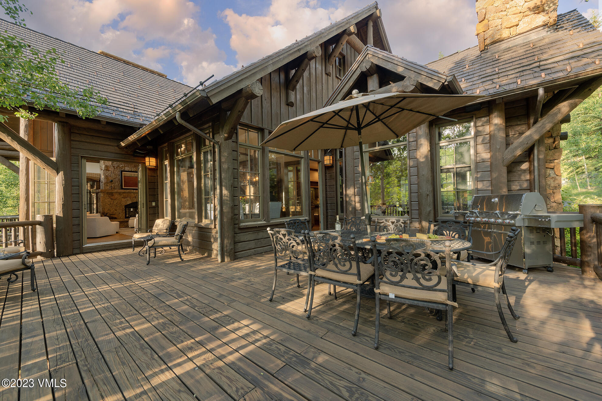 2156 Cresta Road Edwards, CO 81632 - Photo 16 of 19 an outdoor space with lots of furniture and glass windows