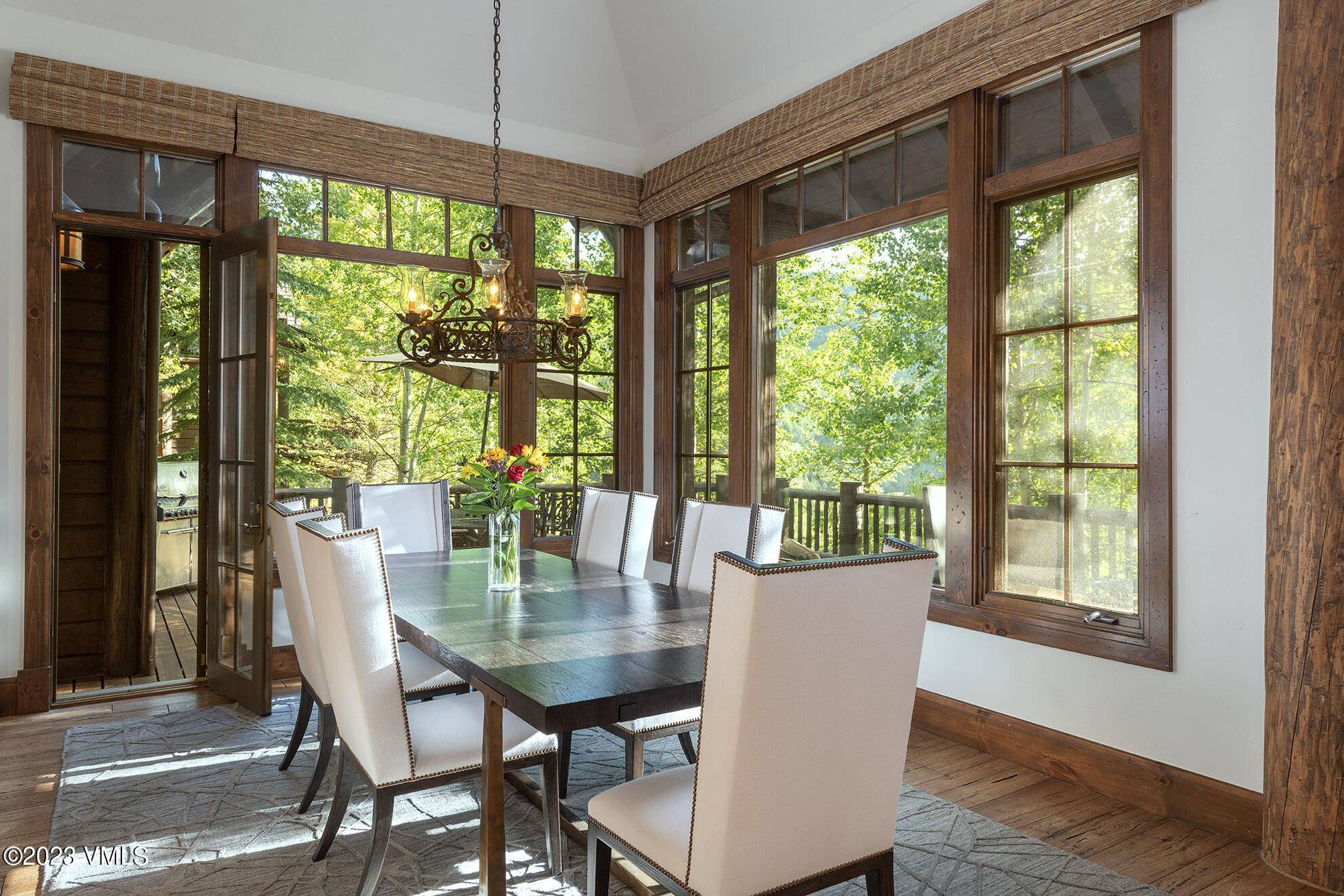 2156 Cresta Road Edwards, CO 81632 - Photo 8 of 19 a view of a dining room with furniture window and outside view