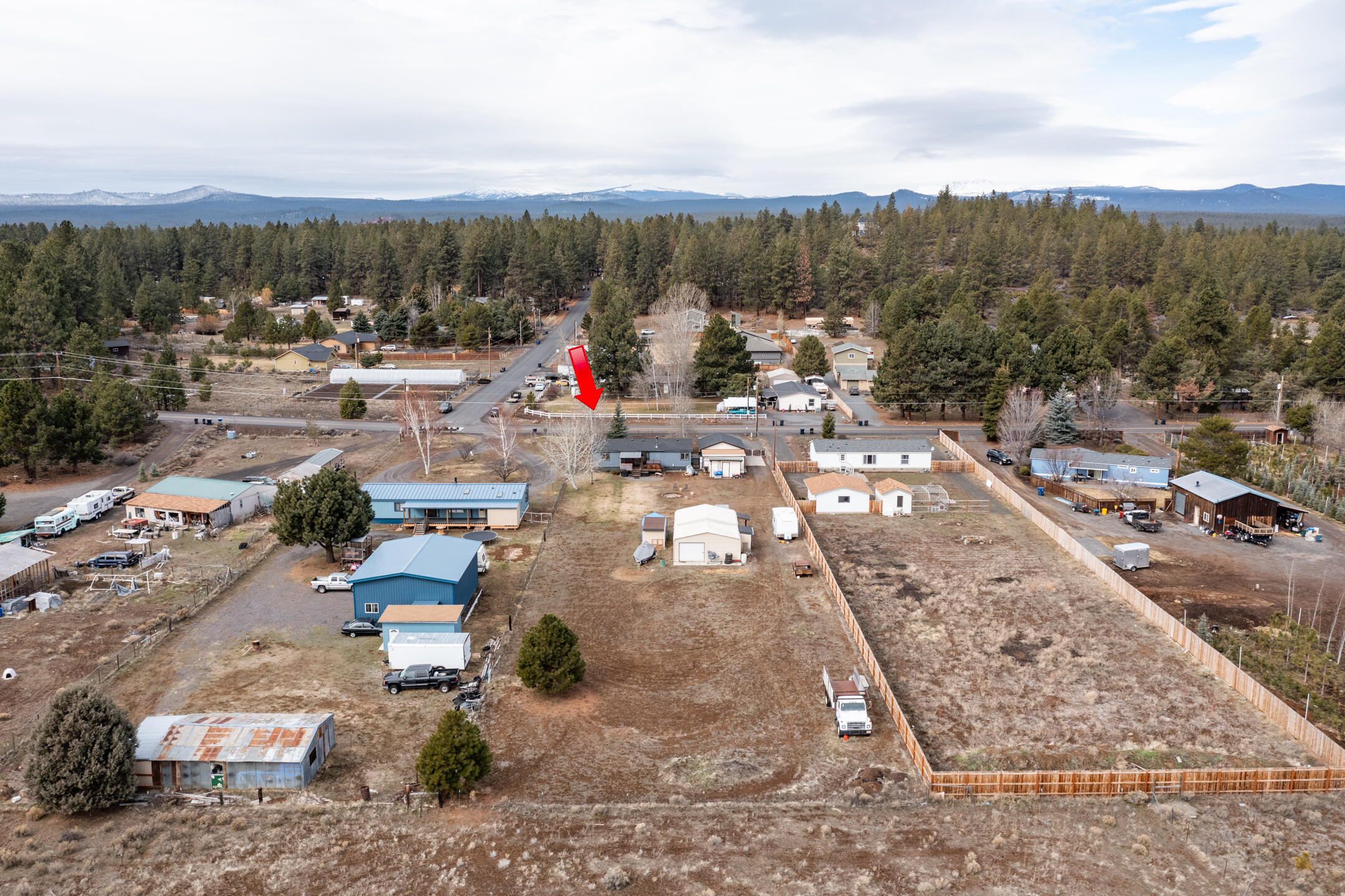 19238 Shoshone Road Bend, OR 97702 - Photo 41 of 41 aerial view of home-47
