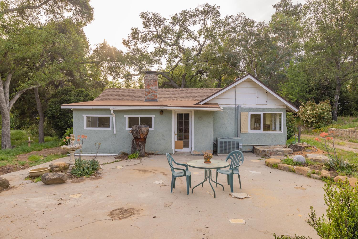 11954 Sulphur Mountain Road Ojai, CA 93023 - Photo 29 of 41 a view of a house with backyard and sitting area