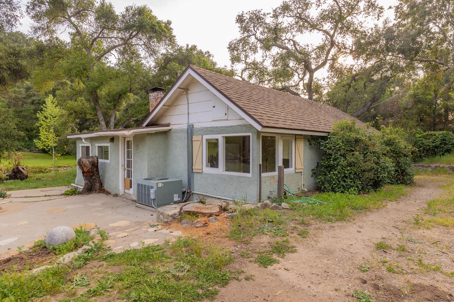 11954 Sulphur Mountain Road Ojai, CA 93023 - Photo 30 of 41 a view of a house with a yard