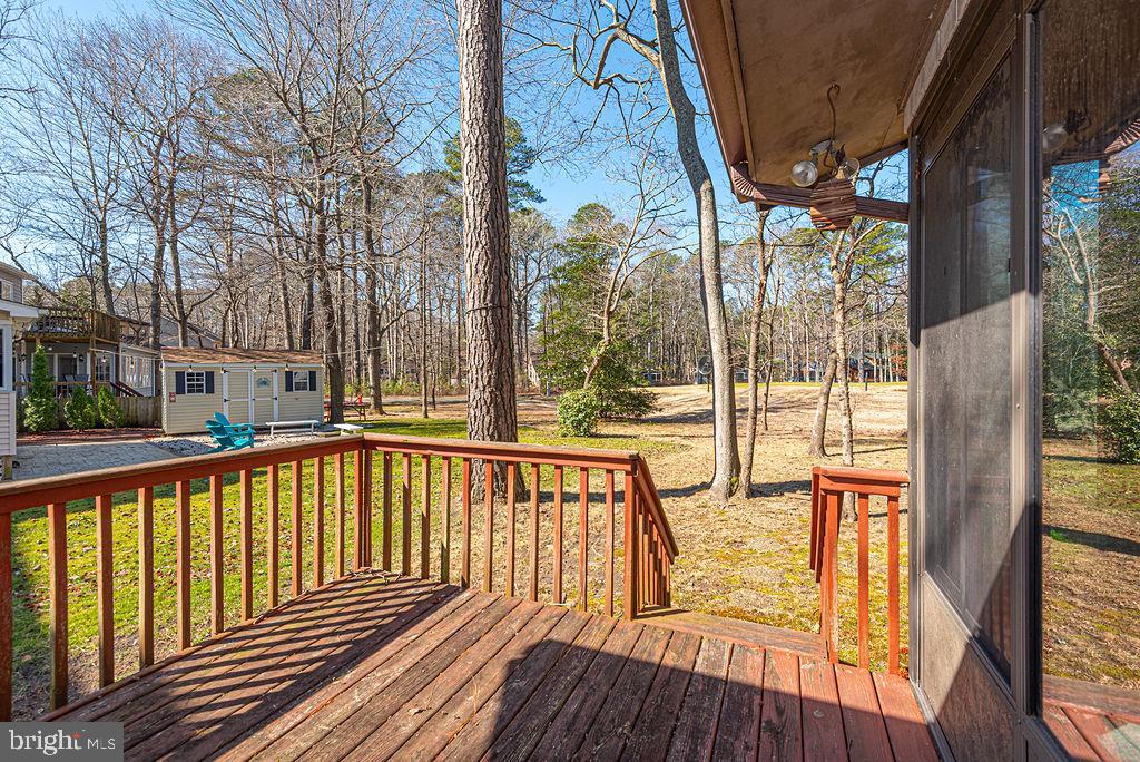 13 Drawbridge Road Ocean Pines, MD 21811 - Photo 26 of 51 Deck overlooking the 6th hold