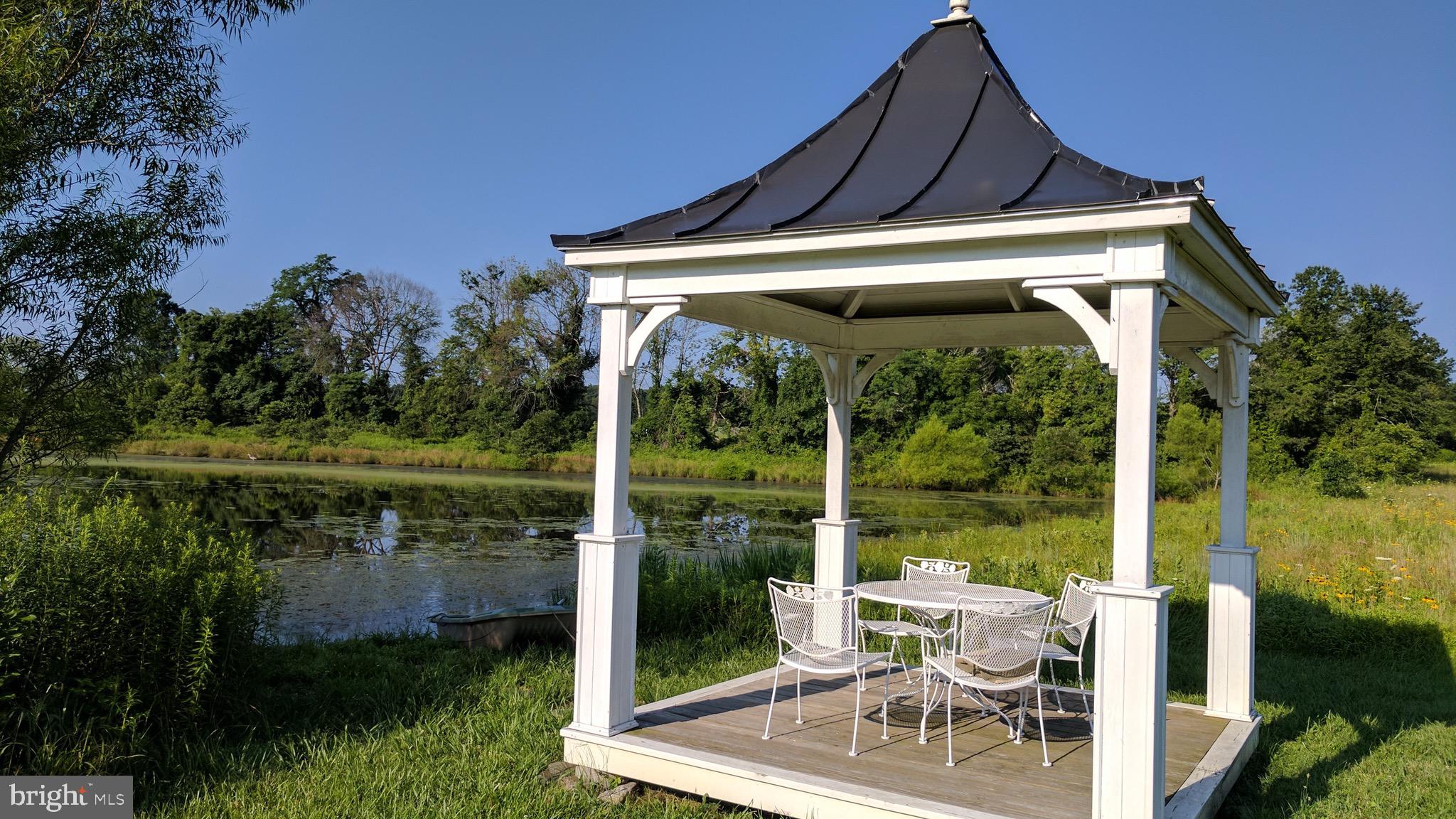 20775 Airmont Road Bluemont, VA 20135 - Photo 24 of 78 Pavilion at the pond for relaxing, meditation
