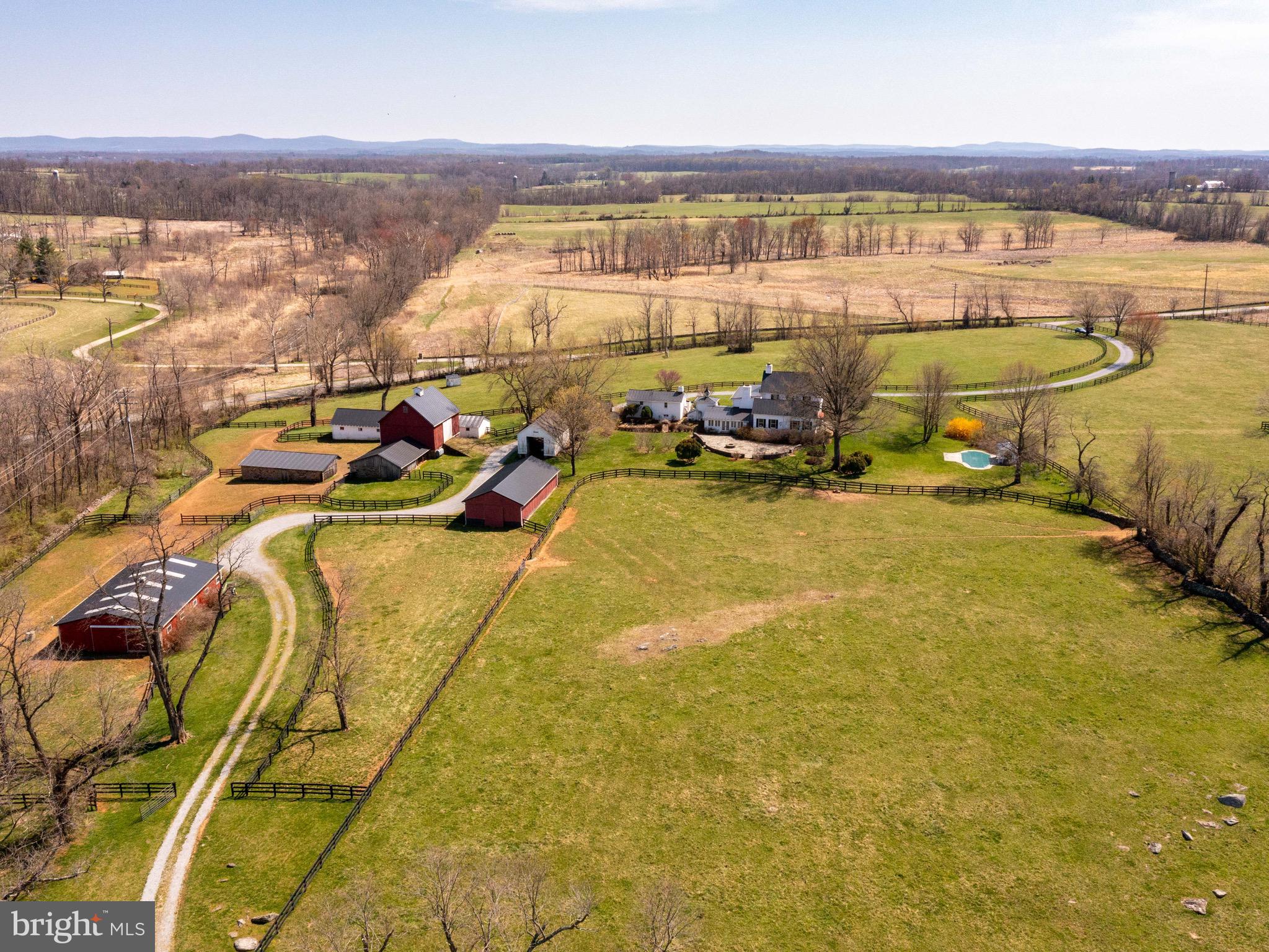 20775 Airmont Road Bluemont, VA 20135 - Photo 25 of 78 View of stable, barns and home