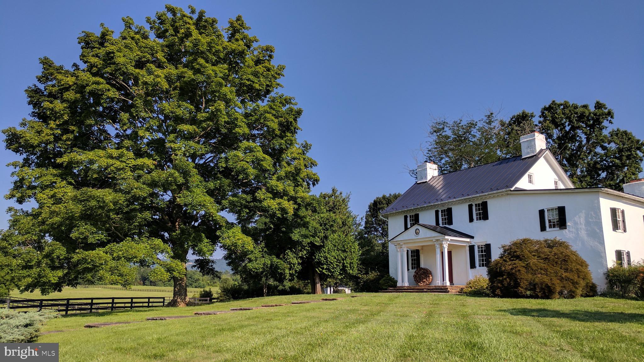 20775 Airmont Road Bluemont, VA 20135 - Photo 4 of 78 Lawn and walk way to front entrance of home