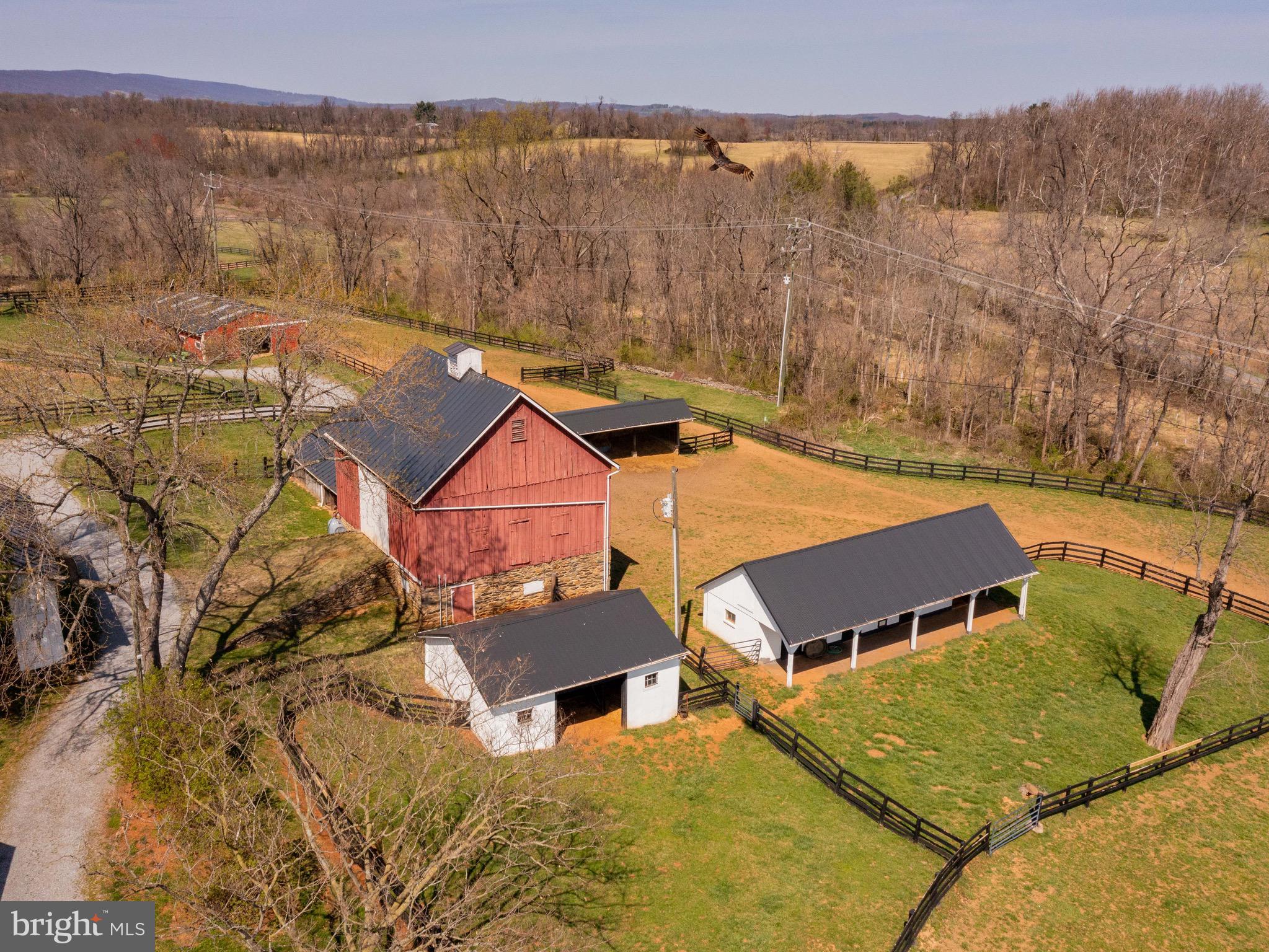 20775 Airmont Road Bluemont, VA 20135 - Photo 32 of 78 View of 4 stall barn with run in shed