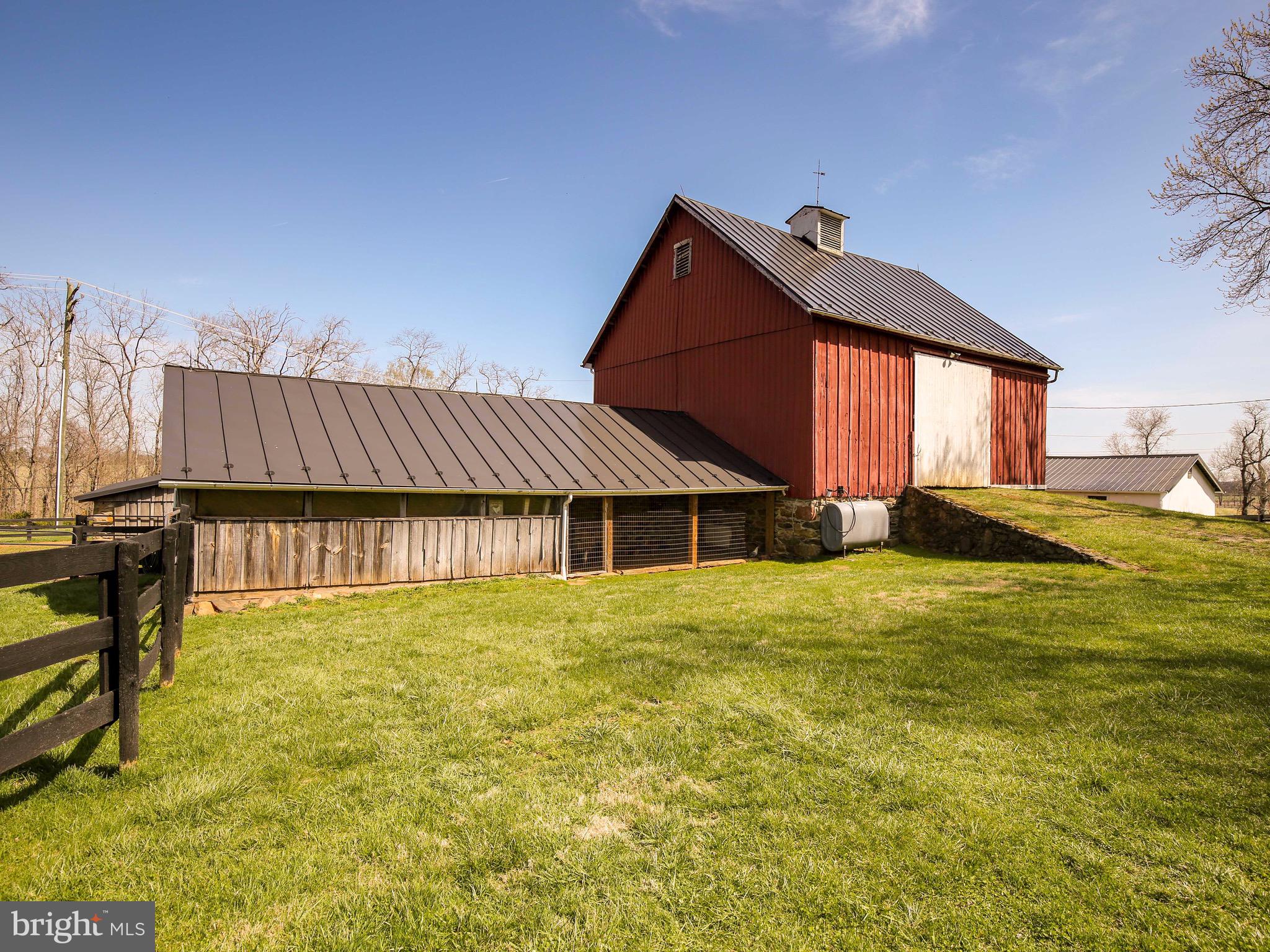 20775 Airmont Road Bluemont, VA 20135 - Photo 35 of 78 Bank barn with side storage area