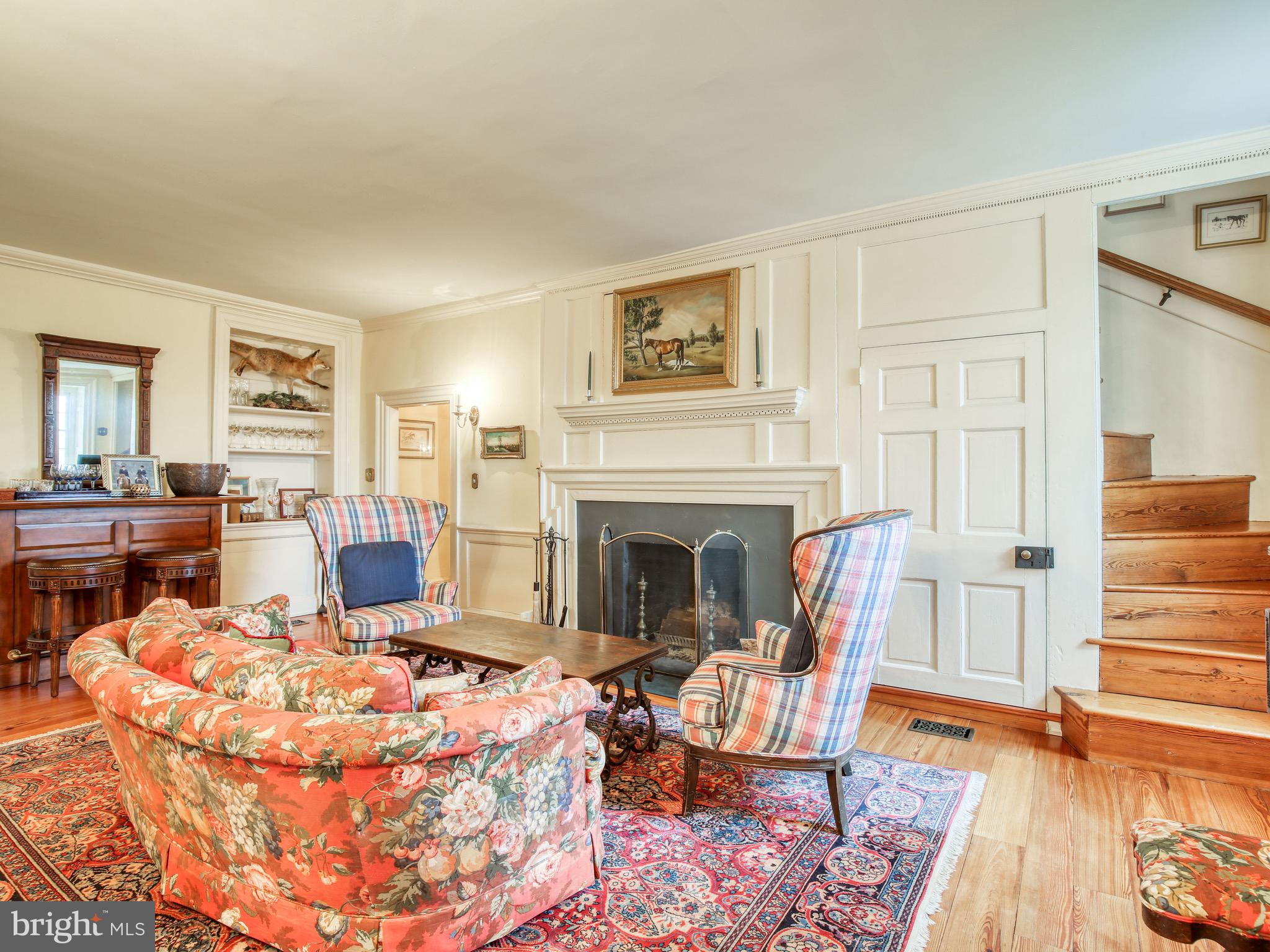20775 Airmont Road Bluemont, VA 20135 - Photo 50 of 78 Sitting room with fireplace