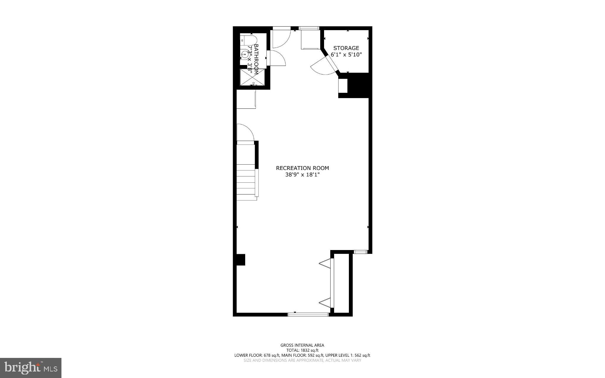 106 Cherrydell Road Baltimore, MD 21228 - Photo 50 of 50 Floor plan - lower level