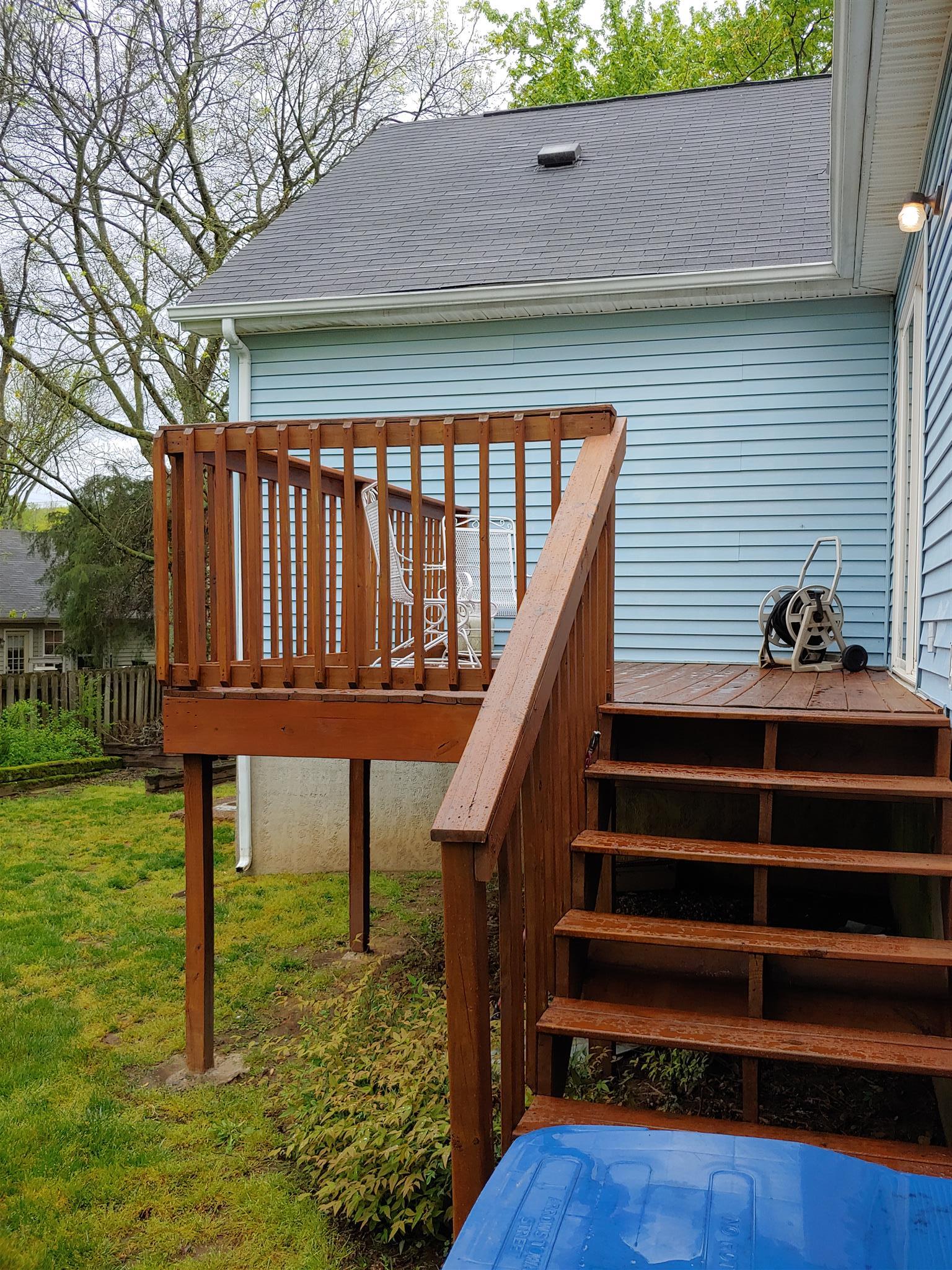 1701 Hunters Branch Road Antioch, TN 37013 - Photo 6 of 17 The deck is right outside of the kitchen of this well maintained one owner home. It is ideal for bar-be-ques