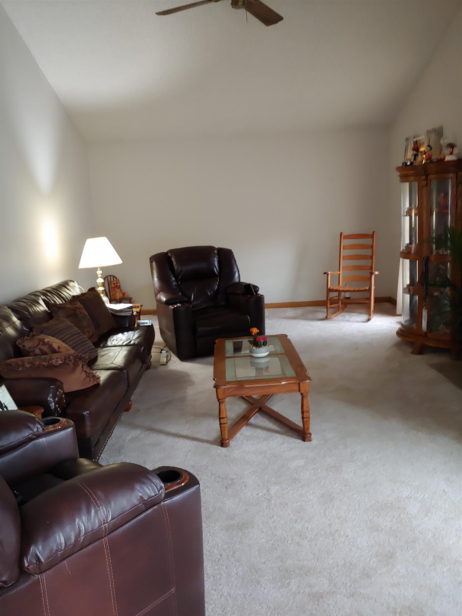 1701 Hunters Branch Road Antioch, TN 37013 - Photo 9 of 17 The great room is 13 x 2l with a cathedral ceiling, ceiling fan and lots of light through the windows. It has Pella windows all the way through the home
