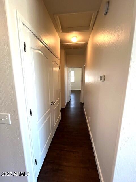 1255 South Rialto, Unit 164 Mesa, AZ 85209 - Photo 10 of 26 a view of a hallway with wooden floor