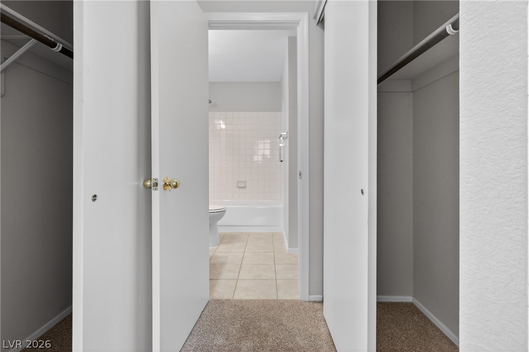 2241 Highpointe Drive, Unit 101 Laughlin, NV 89029 - Photo 17 of 23 This bathroom features a simple and functional design, complete with a classic tub and tiled floor.