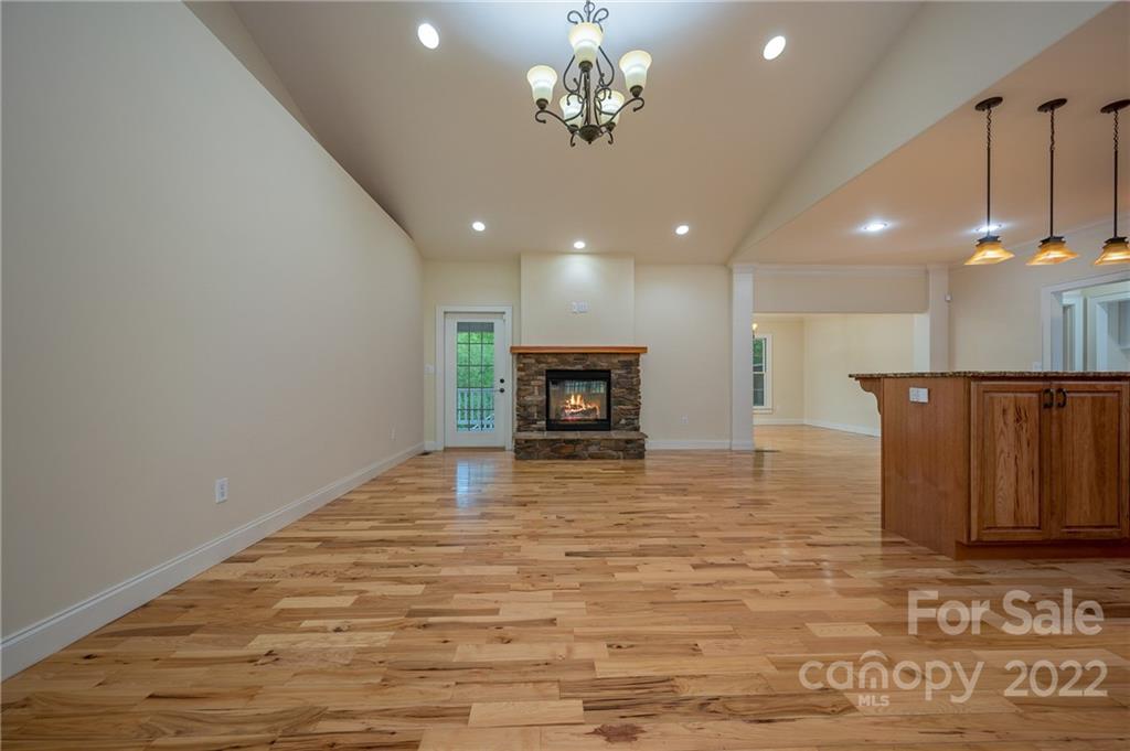 67 Souther Road Fletcher, NC 28732 - Photo 8 of 39 a view of a livingroom with a fireplace
