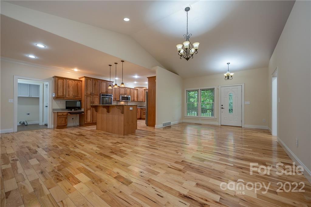 67 Souther Road Fletcher, NC 28732 - Photo 9 of 39 a view of a livingroom with a kitchen
