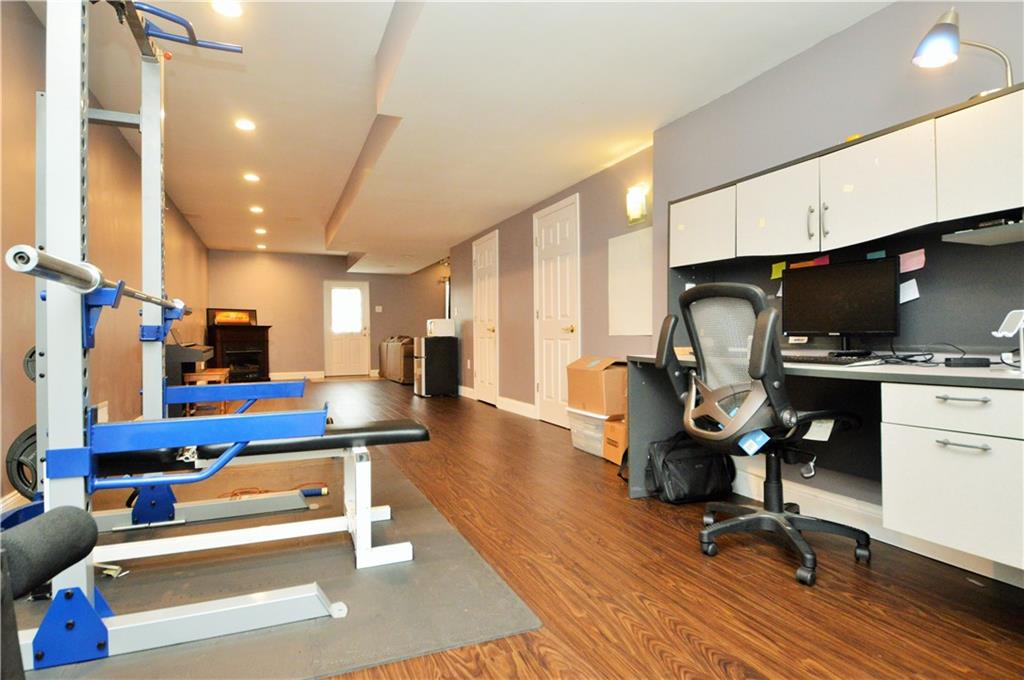 1300 Sara Court Coraopolis, PA 15108 - Photo 40 of 50 a view of a workspace with furniture and a kitchen
