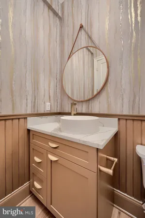 a view of a bathtub in a bathroom