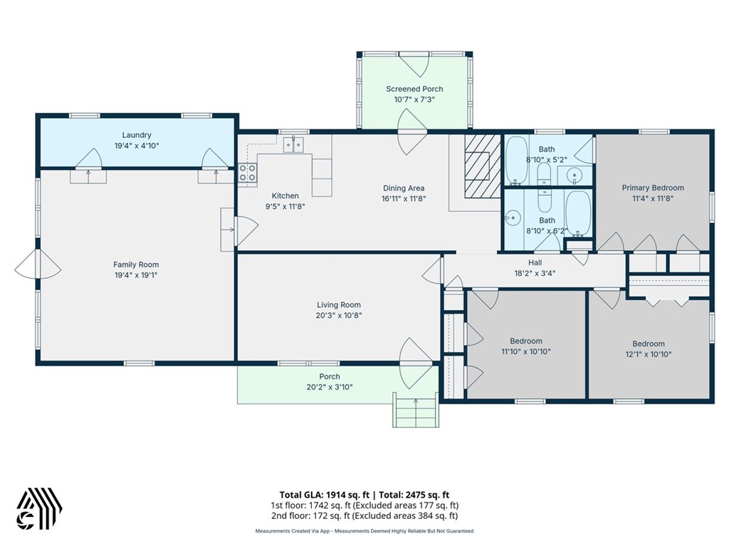 304 Shaw Road Honea Path, SC 29654 - Photo 39 of 39 This floor plan offers a practical layout for comfortable living.