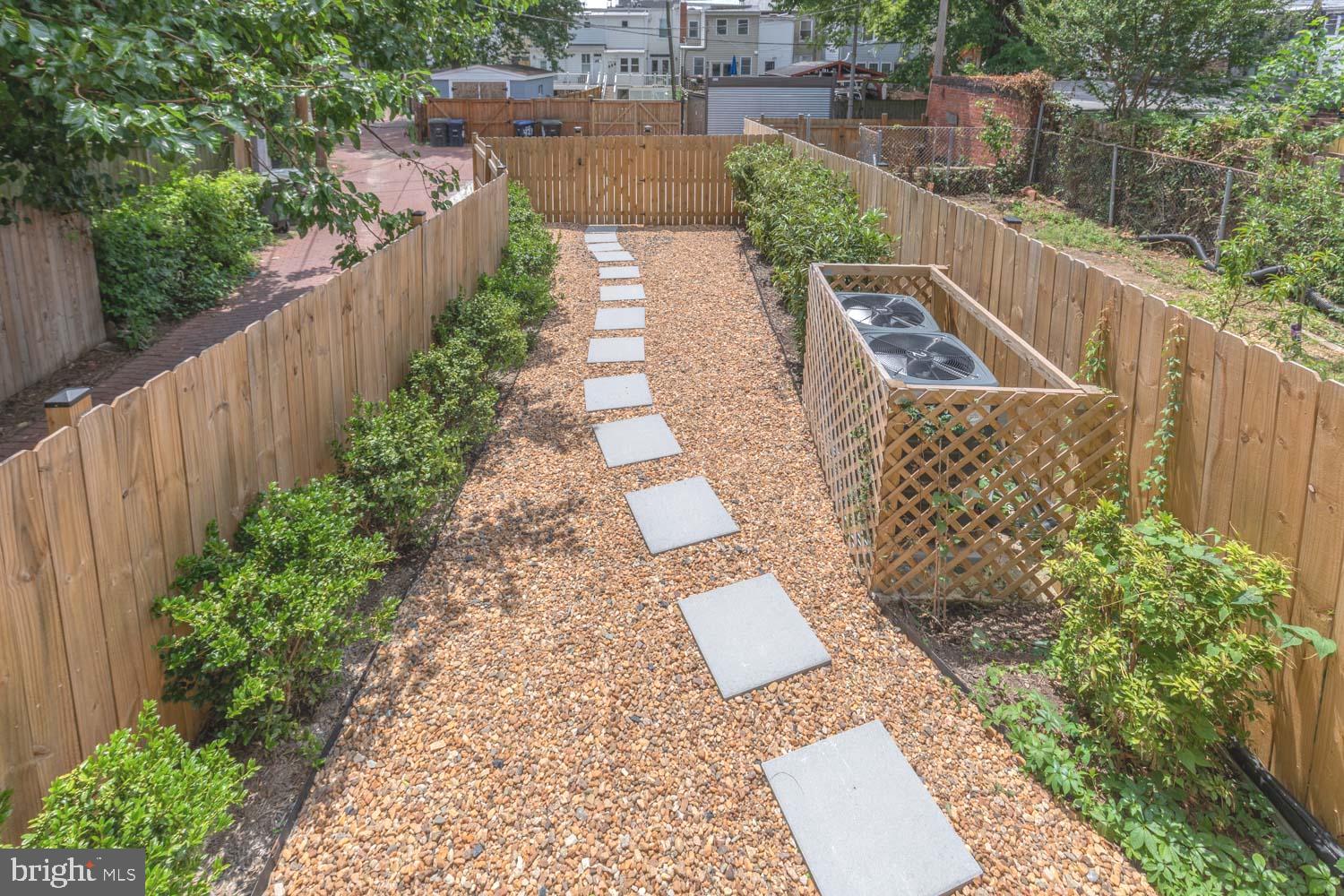 424 Taylor Street Northwest, Unit 1 Washington, DC 20011 - Photo 53 of 53 a view of a pathway with a yard