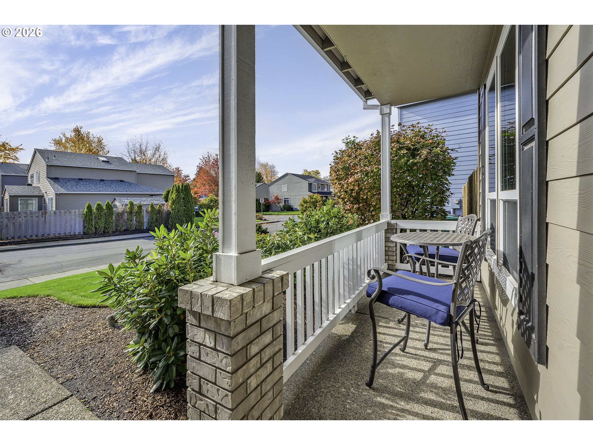 16761 Northwest Stoller Drive Portland, OR 97229 - Photo 24 of 35 a view of a chair and table in the balcony