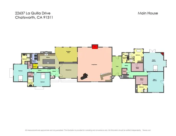a picture of a floor plan