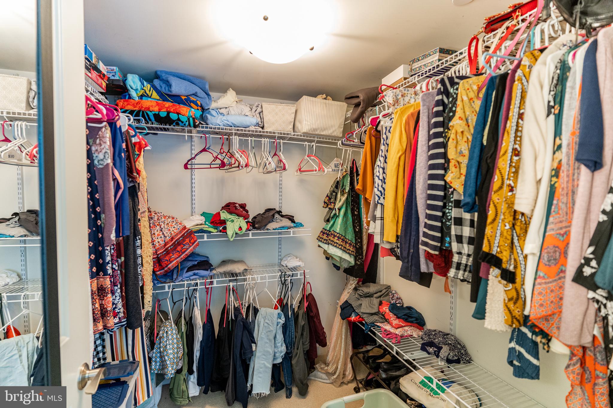1025 First Street Southeast, Unit 514 Washington, DC 20003 - Photo 11 of 15 a view of walk in closet with clothes