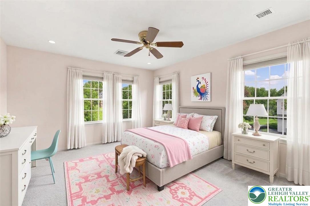 1572 Surrey Road Bethlehem, PA 18015 - Photo 32 of 45 Bedroom 3 - Virtually staged