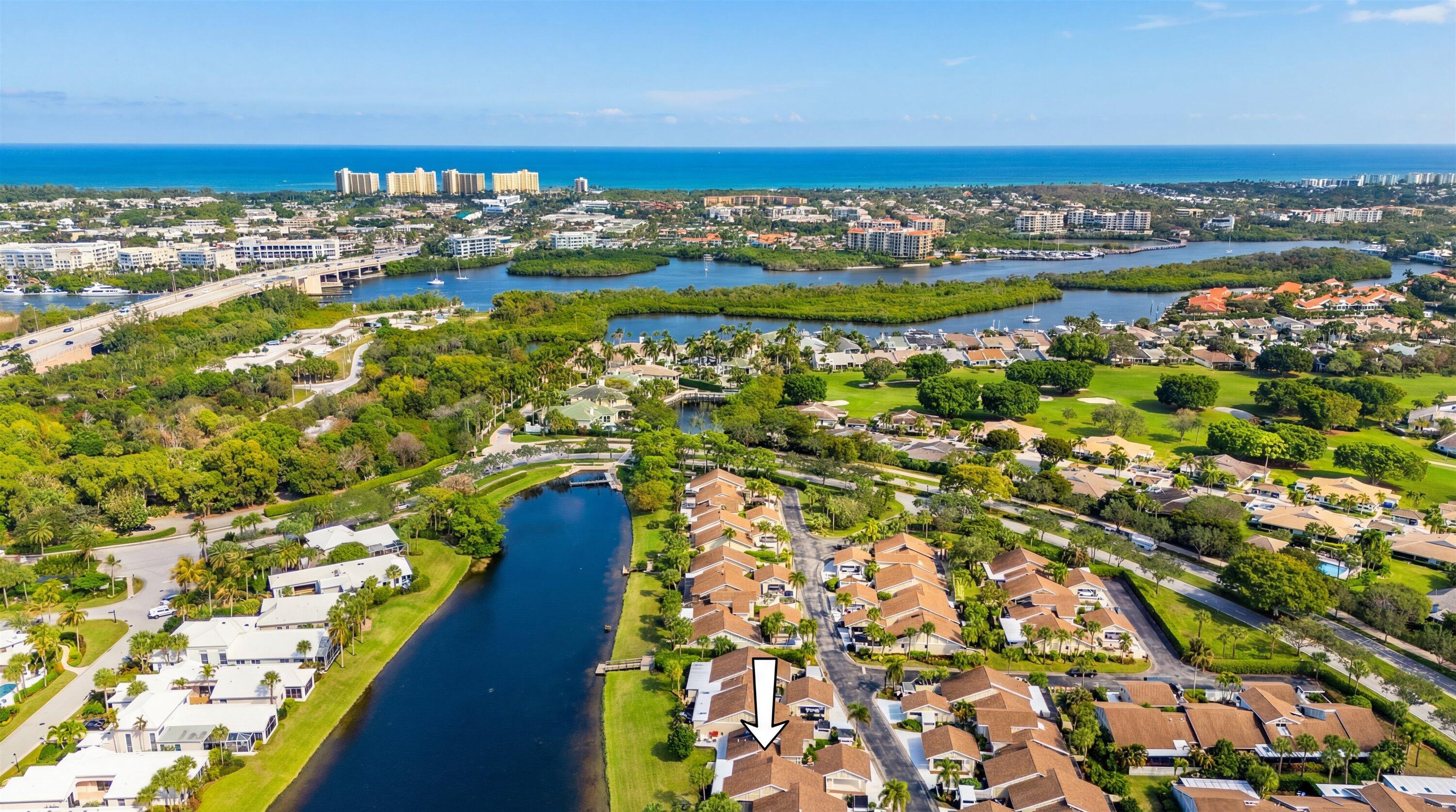 3733 Cape Pointe Circle Jupiter, FL 33477 - Photo 58 of 63 a view of a city