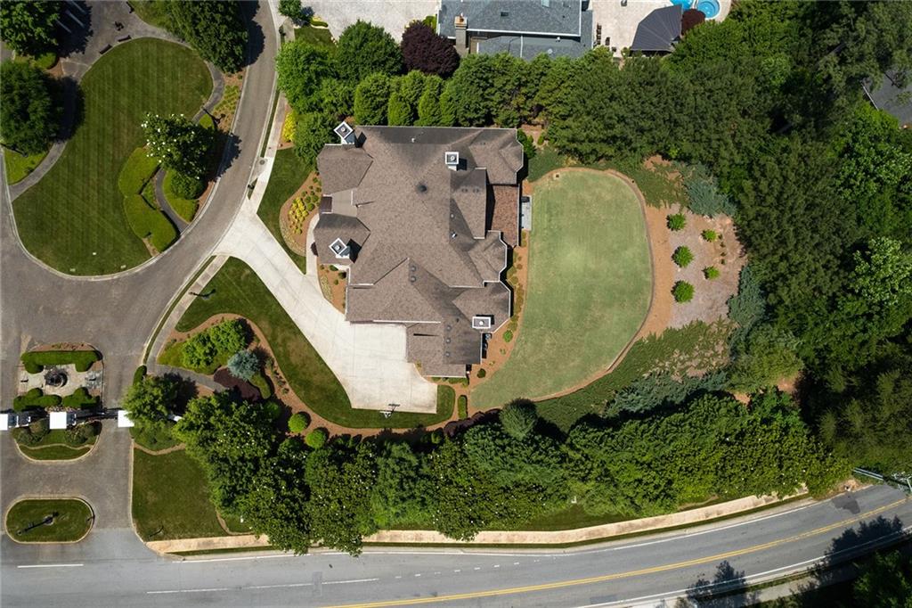 195 St Nicholas Circle Northwest Sandy Springs, GA 30327 - Photo 1 of 1 an aerial view of a house