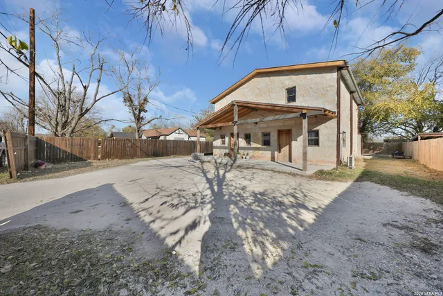 a view of a house with a snow