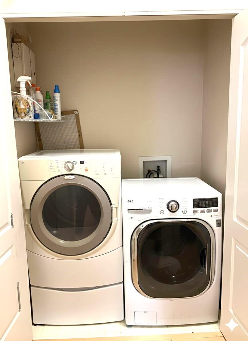 9416 Boca River Circle, Unit 9416 Boca Raton, FL 33434 - Photo 20 of 34 a utility room with dryer and washer