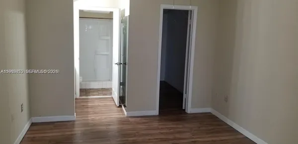 wooden floor in an empty room