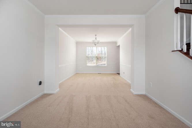 15858 Aerial View Road Woodbridge, VA 22193 - Photo 8 of 30 Living/Dining room combo areas