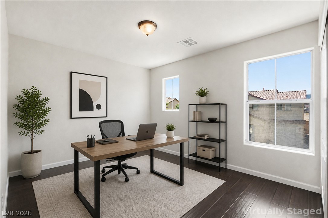 80 Lockheed Avenue Las Vegas, NV 89183 - Photo 7 of 40 Upstairs Bedroom can be Office - Virtually Staged