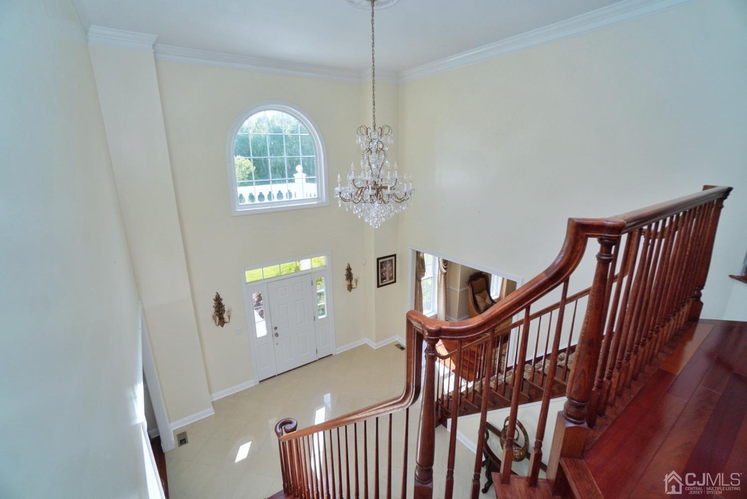 12 High Ridge Lane Augusta, NJ 07822 - Photo 25 of 49 a view of an entryway wooden floor and a chandelier