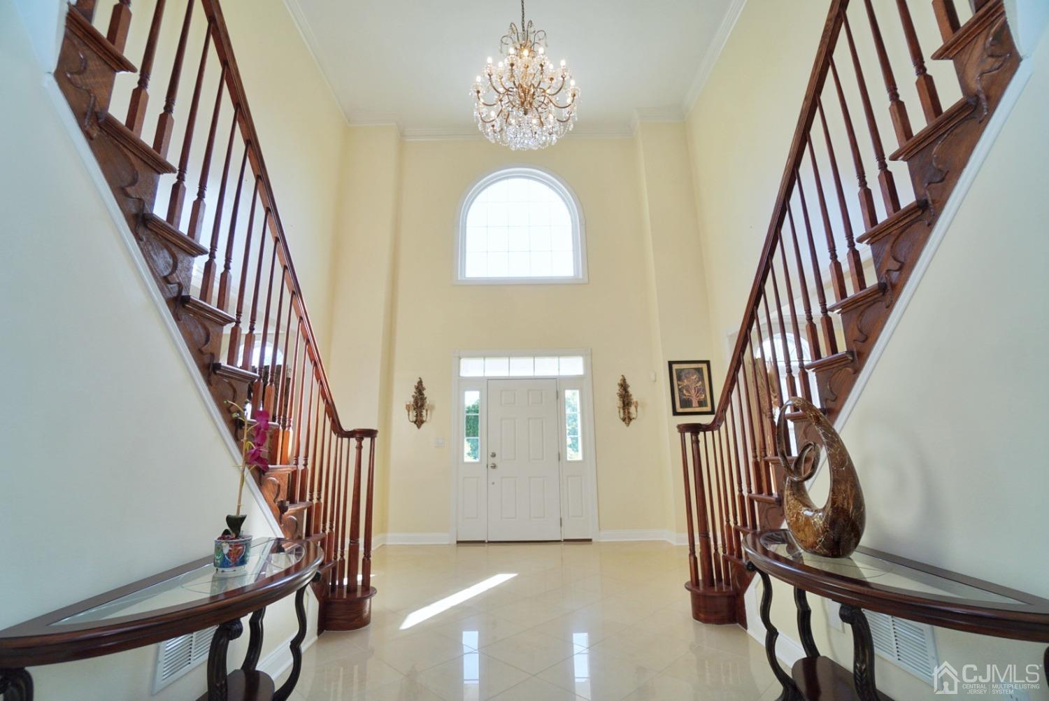 12 High Ridge Lane Augusta, NJ 07822 - Photo 6 of 49 a view of an entryway with wooden floor and stairs