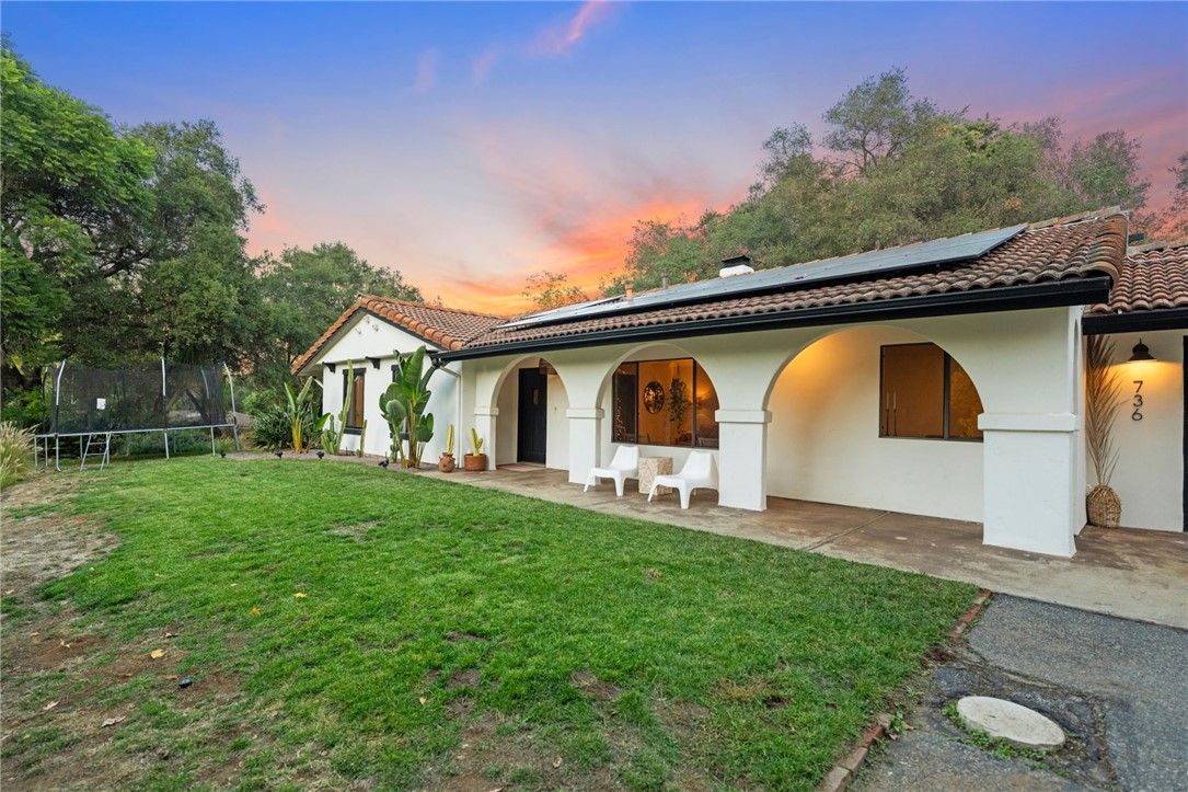 736 Del Valle Drive Fallbrook, CA 92028 - Photo 11 of 53 a front view of a house with garden